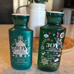 Bath & Body Works Joy Sugared Snickerdoodle Set - Green